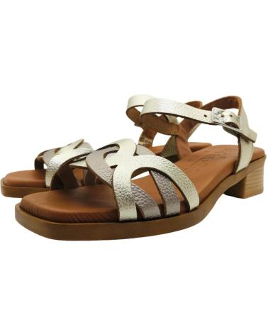 Sandalias JORDANA  de Mujer SANDALIA PIEL MUJER 4458  ORO