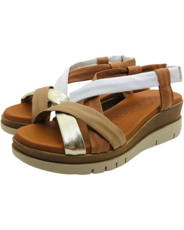 Sandalias JORDANA  de Mujer SANDALIA PIEL MUJER 3744  CUERO