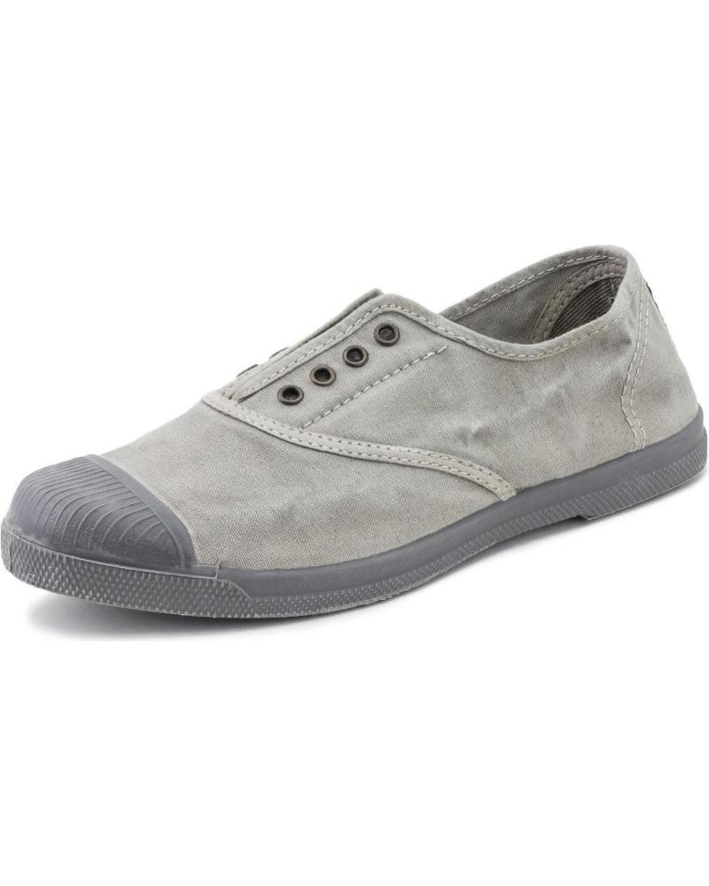 Zapatillas deporte NATURAL WORLD  de Mujer 133E OLD CERRO ZAPATILLA PUNTERA DE GOMA AL TONO -  GRIS CLARO