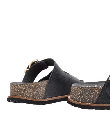 Sandalias de Mujer YOKONO OCA-252 PIEL NEGRA NEGRO