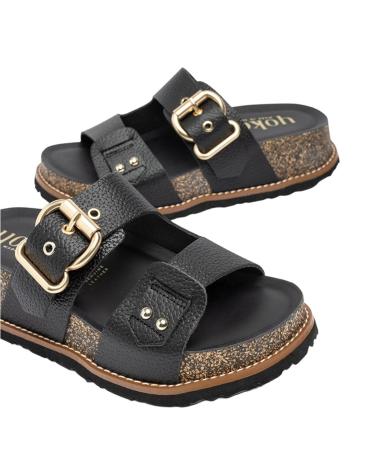 Sandalias de Mujer YOKONO OCA-252 PIEL NEGRA NEGRO
