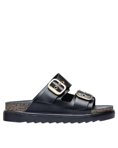 Chanclas de Mujer YOKONO TUNEZ-130 PIEL NEGRA NEGRO