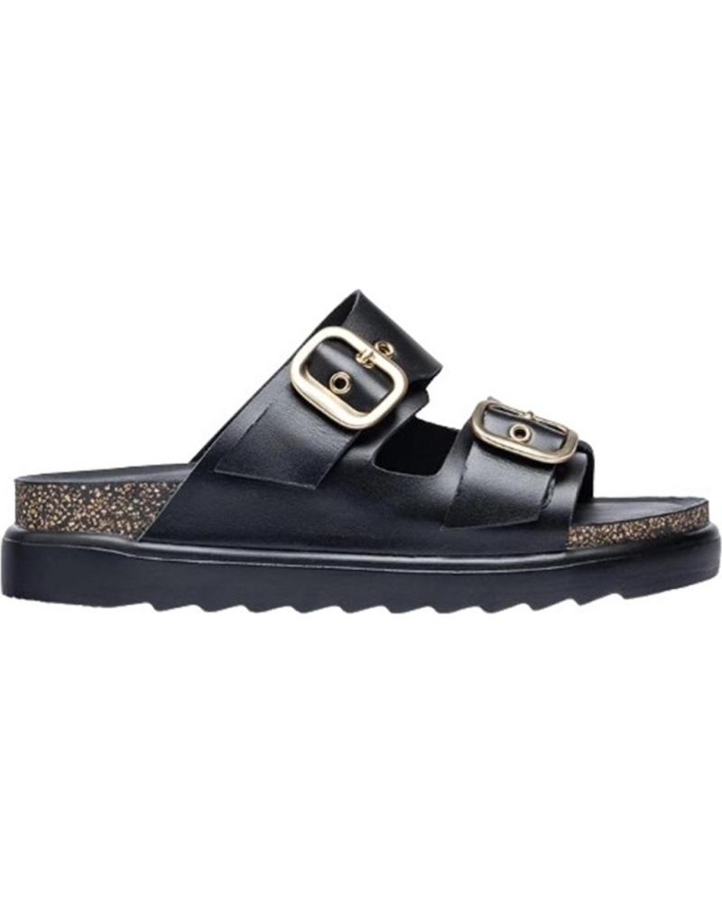 Sandalias de Mujer YOKONO TUNEZ-130 PIEL NEGRA NEGRO