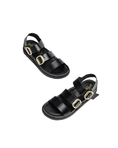 Sandálias de Mulher YOKONO TUNEZ-127 PIEL NEGRA NEGRO