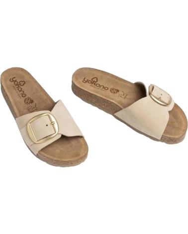 Woman Sandals YOKONO SANDALIA MUJER JERBA-144 MARRóN