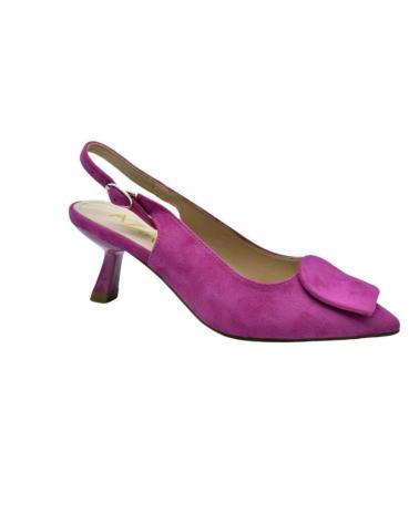 Zapatos de tacón de Mujer AZAREY SALON DESTALONADO FUXIA ROSA