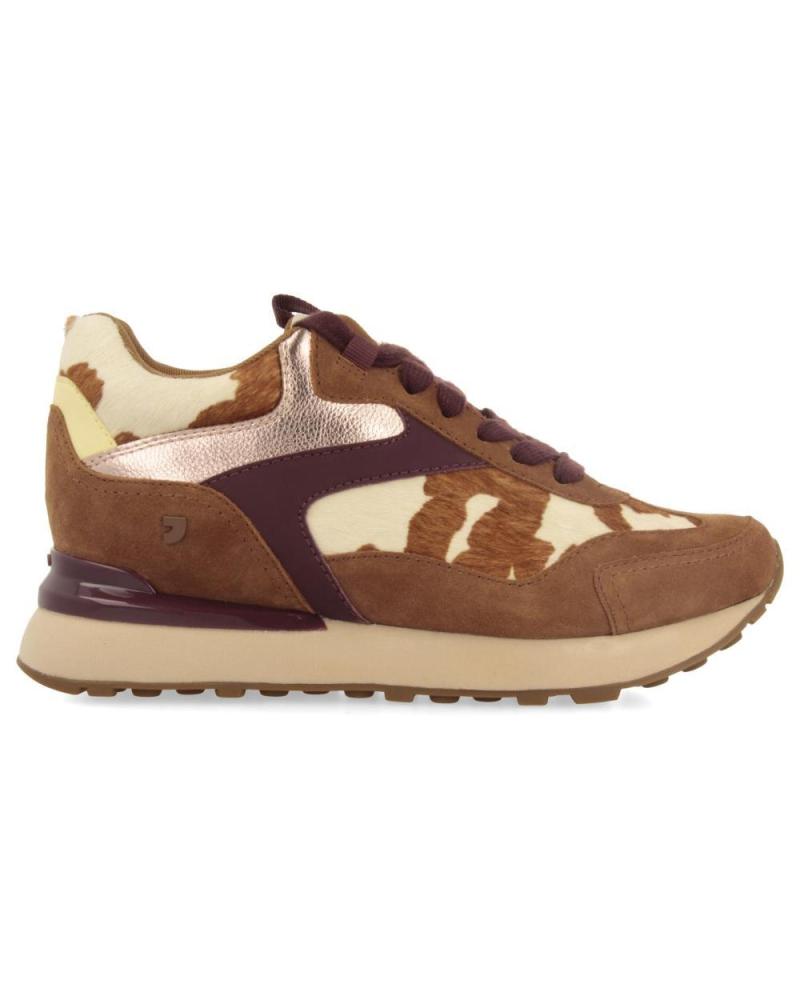 GIOSEPPO MACKFORD MARROM - TÊNIS ESTAMPADO VACA MARRóN