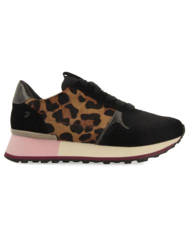 GIOSEPPO CHESANING BROWN - LEOPARD PRINT SNEAKERS MARRóN