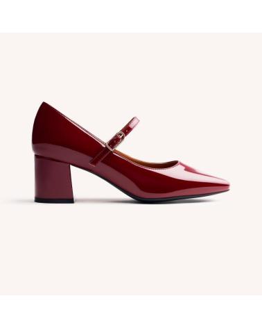 CHAUSSURES MARY JANE GIOSEPPO WINDHAM BORDEAUX À TALON BLOC ROJO