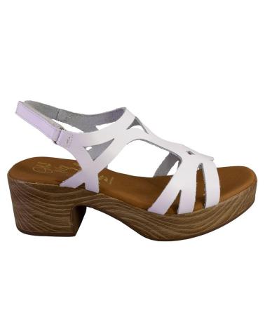 Sandálias de Mulher OH MY SANDALS 5615-1375 SANDALIAS DE MUJER PIEL BLANCO