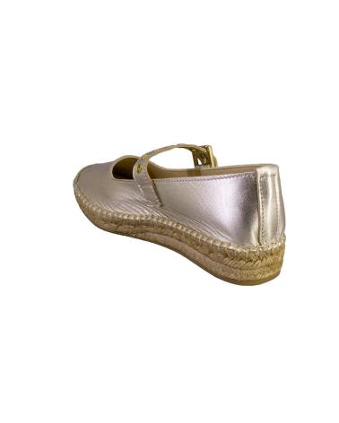 Bailarinas de Mujer SALVI 086-006 ALPARGATAS DE MUJER PIEL PLATINO