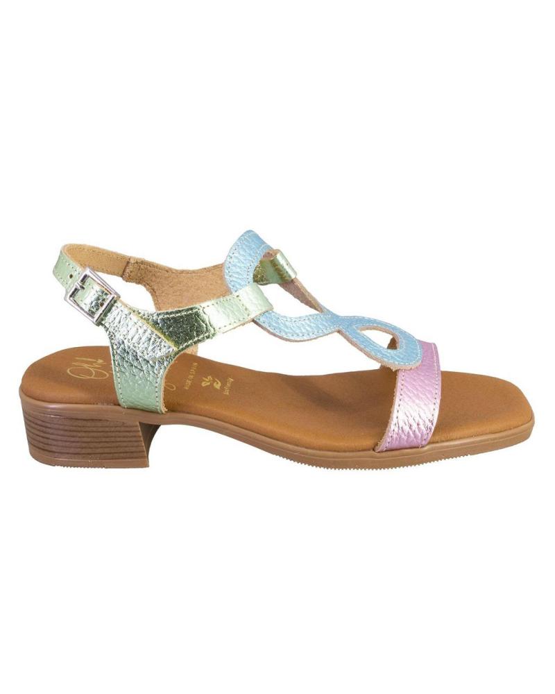 Sandálias de Mulher OH MY SANDALS 5607-2529 SANDALIAS DE MUJER PIEL MULTICOLOR