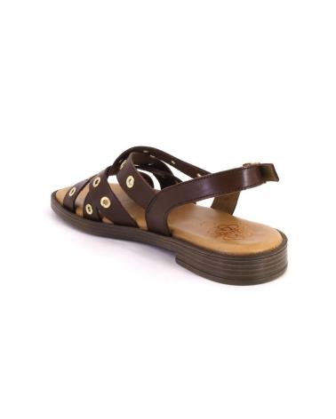 Sandali per Donna PORRONET 3125 SANDALIAS DE MUJER PIEL MARRON