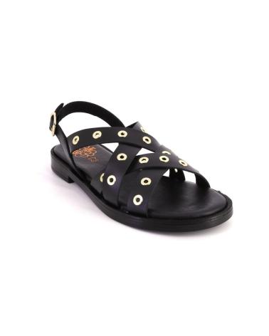 Sandali per Donna PORRONET 3125 SANDALIAS DE MUJER PIEL NEGRO