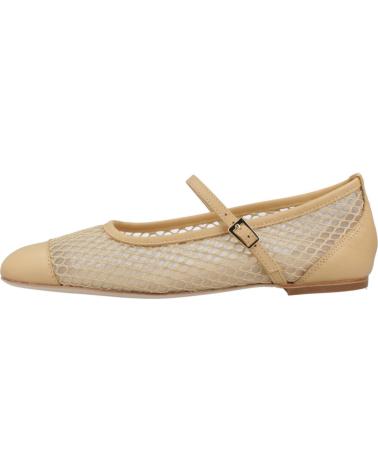 Bailarinas per Donna ALPE BAILARINAS MUJER MODELO 5420 13 COLOR MARRON CLARO CAMEL CAMEL