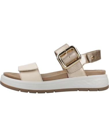 Sandalias de Mujer FLUCHOS SANDALIAS MUJER MODELO F2166 COLOR ORO PLATINO PLATINO
