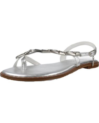 CARYATIS SANDALIAS MUJER MODELO 621606C COLOR PLATA SILVER