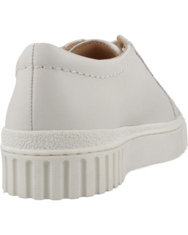 CLARKS MAYHILL WALK SNEAKER AUS WEISSEM LEDER FÜR DAMEN - ART.-NR. 26177817 BLANCO