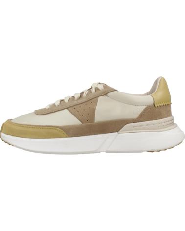 CLARKS CRAFT PACE HERREN-SNEAKER BEIGE BRAUN OAKWOOD