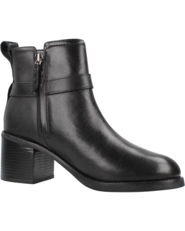 CLARKS CHAMBERLY TRIM - WOMEN'S HEELED ANKLE BOOTS - BLACK BLACK