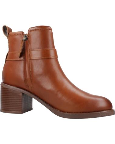 BOTTINES CLARKS CHAMBERLY TRIM EN CUIR MARRON MIDTAN MIDTAN