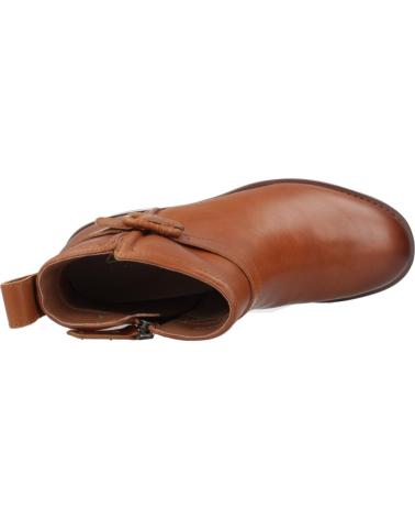 BOTTINES CLARKS CHAMBERLY TRIM EN CUIR MARRON MIDTAN MIDTAN