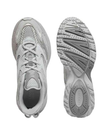 Sportif pour Homme LACOSTE ZAPATILLAS PARA HOMBRE EN COLOR PLATEADO