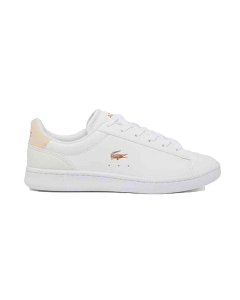 LACOSTE NAN CARNABY-1Y9 EN COLOR PARA NINS BLANCO