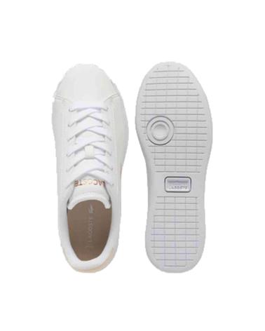 LACOSTE NAN CARNABY-1Y9 EN COLOR PARA NINS BLANCO