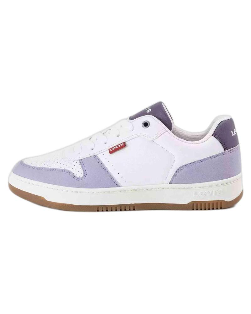 Woman Trainers LEVIS DEPORTIVO CASUAL SINTETICO CON SUELA DE GOMA LILA