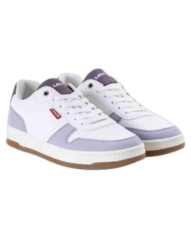 Woman Trainers LEVIS DEPORTIVO CASUAL SINTETICO CON SUELA DE GOMA LILA