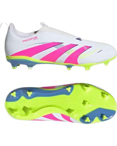 Esportes  de Menina e Menino ADIDAS MODELO PREDATOR LEAGUE LL FG-MG BLANCO
