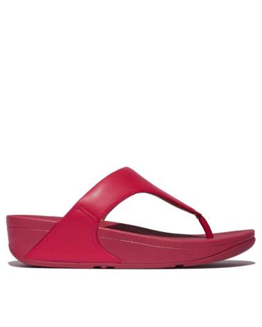 Sandalias de Mujer FITFLOP LULU LEATHER TOE-POS FUCSIA