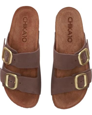 CHIKA10 ST PALMAR 05 MARRON-BROWN