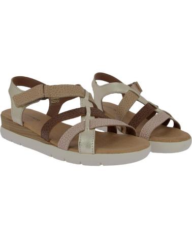 Sandalen für Damen D`CUTILLAS SANDALIAS DE MUJER DOCTOR CUTILLAS 37853 AUTOADHERENTE PLATINO