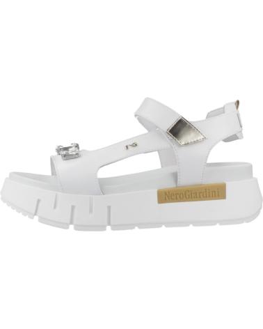 Sandali per Donna NERO GIARDINI SANDALIAS MUJER MODELO E410707D COLOR BLANCO 707 707