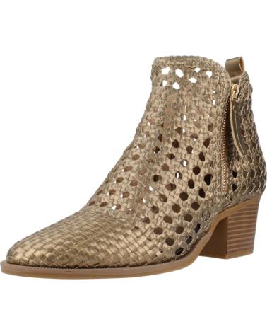 CARMELA BOTINES MUJER MODELO 162344C COLOR  BRONCE