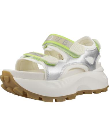 Sandali per Donna BUFFALO SANDALIAS MUJER MODELO MANHATTEN SND COLOR BLANCO WHSLGN