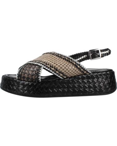 Sandali per Donna PONS QUINTANA SANDALIAS MUJER MODELO MAUI COLOR NEGRO V226