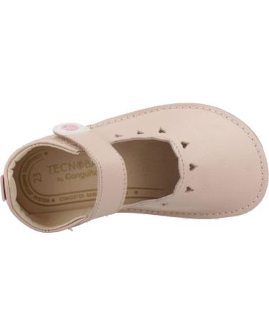 Bailarinas per Bambina CONGUITOS ZAPATOS NINA TECNOBABY MODELO TESH510004 COLOR ROSA PINK