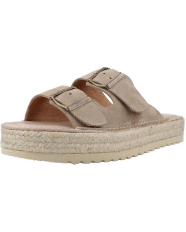 FRAILERA SANDALIAS MUJER MODELO YOLI COLOR MARRON PIEDRA