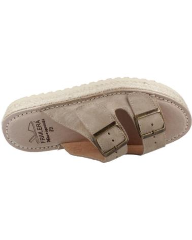 FRAILERA SANDALIAS MUJER MODELO YOLI COLOR MARRON PIEDRA