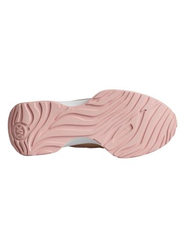 Sportif pour Femme MICHAEL KORS SNEAKERS FLYNN DE MALLA Y PIEL 43F3FYFS1D PARA MUJER ROSA