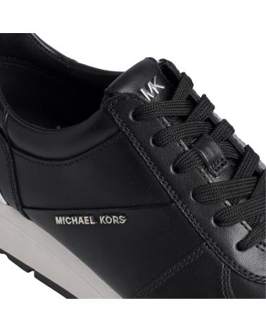Deportivas de Mujer MICHAEL KORS SNEAKERS ALLIE DE PIEL 43R5ALFP3L PARA MUJER NEGRO