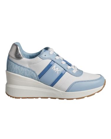 Deportivas de Mujer MICHAEL KORS SNEAKERS MABEL 43S4MBFSAD PARA MUJER CELESTE