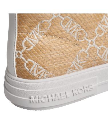 Deportivas de Mujer MICHAEL KORS SNEAKERS ALTAS EVY DE PAJA 43S4EYFE5Y PARA MUJER BEIGE