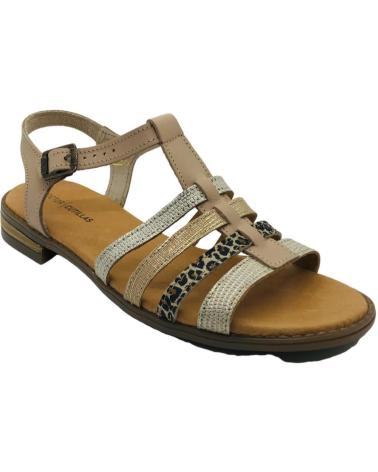 Sandalias de Mujer D`CUTILLAS SANDALIA PLANA PIEL MUJER DOCTOR CUTILLAS 37054 PLATINO