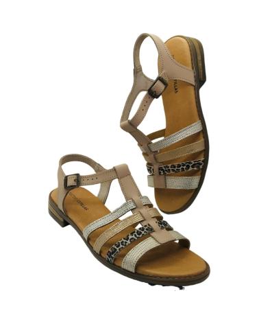 Sandalias de Mujer D`CUTILLAS SANDALIA PLANA PIEL MUJER DOCTOR CUTILLAS 37054 PLATINO