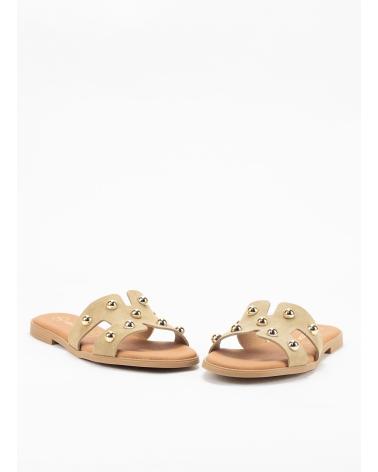 Woman Sandals KESLEM SANDALIA MUJER 2029B EN PIEL BEIGE