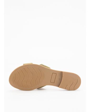 Sandali per Donna KESLEM SANDALIA MUJER 2029 EN PIEL KAKI